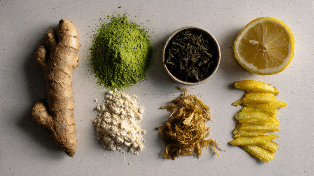  japanese mounjaro ingredients matcha ginger kelp