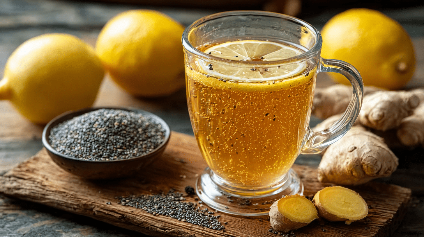 natural zepbound recipe with chia and lemon