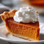Sweet potato pie ingredients on a wooden table
