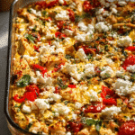 Greek Chicken Casserole healthy family dinner recipe