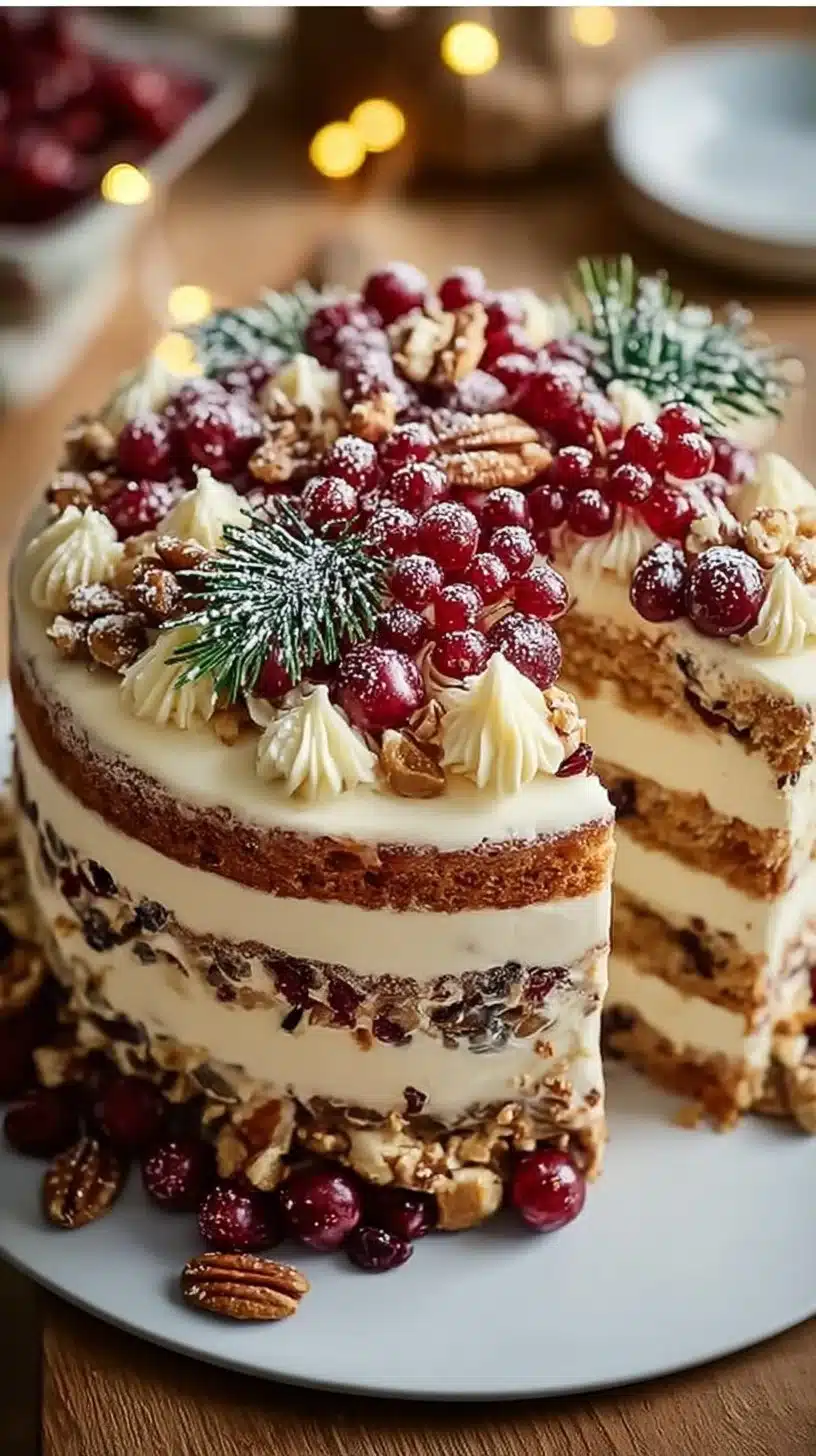 Delicious Christmas cake recipe inspired by Jamie Oliver's festive style